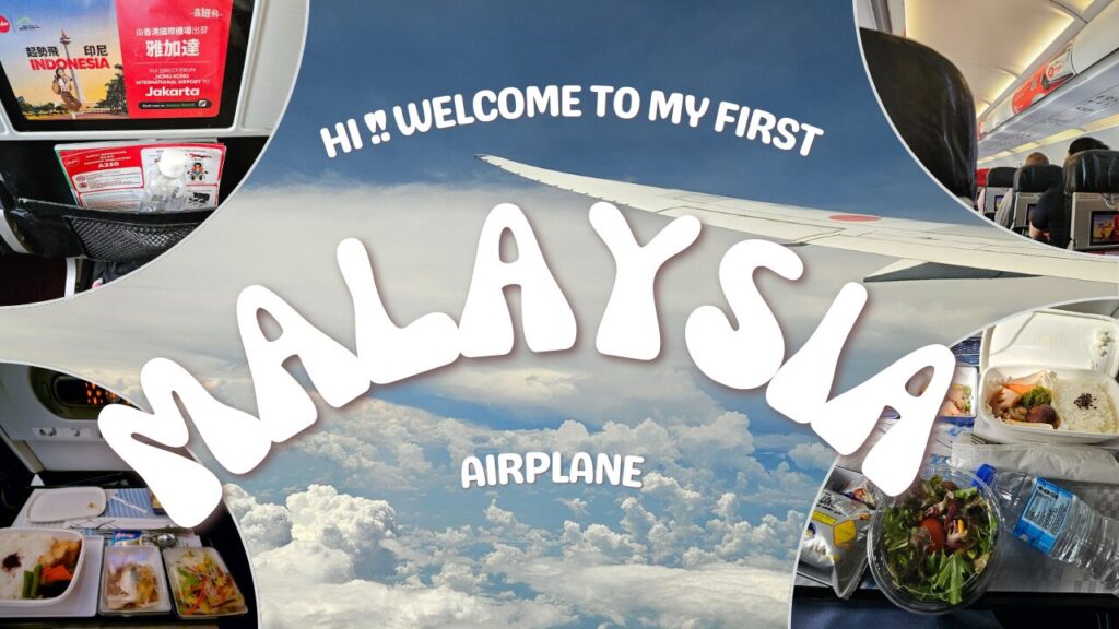ANAとエアアジアの機内食・座席・空撮をまとめたマレーシア旅行の機内ガイドアイキャッチ画像